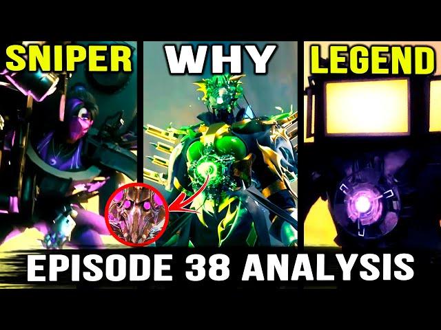 HOTTIE TITAN PENCIL WOMAN?! Skibidi Toilet Multiverse Episode 38 Analysis All Secret & Easter Eggs