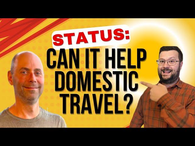 Domestic travel: Can Airline or Hotel status make a difference? Live w/@DugrozReports