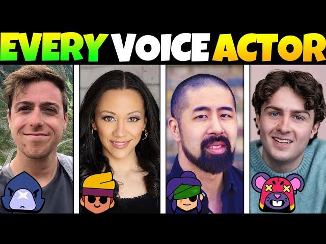 EVERY Voice Actor in Brawl Stars (2025)