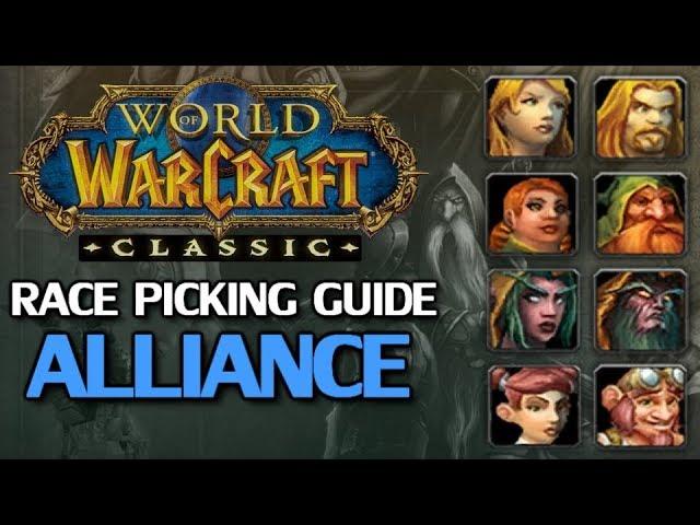 WoW Classic Race Picking Guide - Alliance