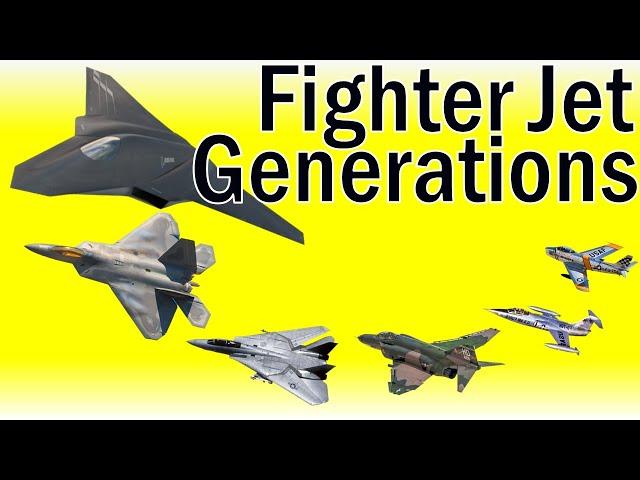 Fighter Jet Generations | Aerospace Engineer Explains