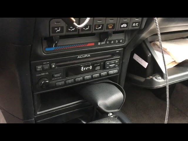 How to fix the Honda/Acura Error 3/Err-3 radio code in under 5 minutes