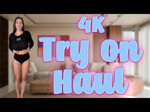 [4K] Transparent Try On Haul | Get Ready With Maya (2024)