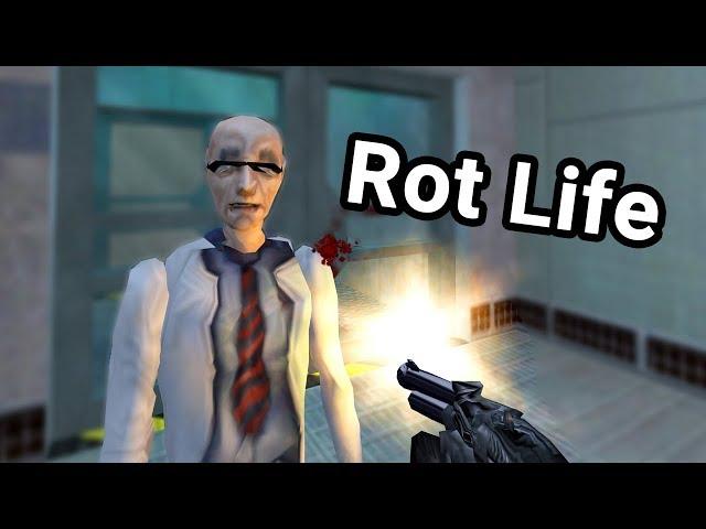 I downloaded a mod for Half-Life - Rot Life