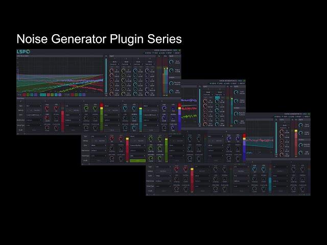 LSP Noise Generator plugin series