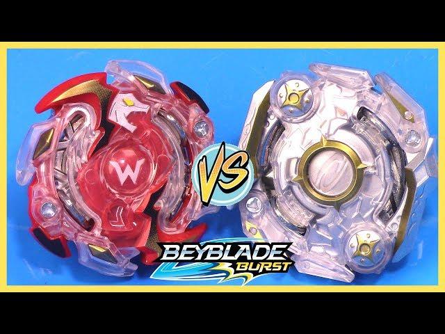 WYVRON W2 versus ODAX O2!! Beyblade Burst Battle (Hasbro)