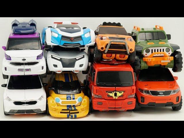 Tobot Robot Car Transformers Adventure vs Athlon Shield-on Truck mainan Transform Cars тобот Toys