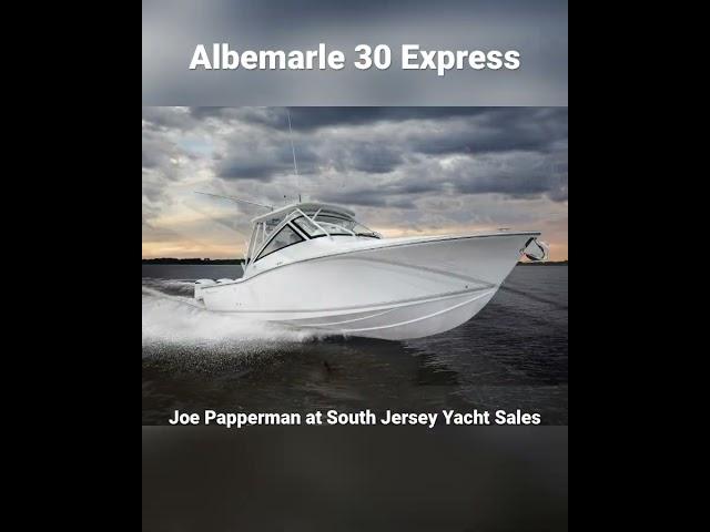 Albemarle 30 Express - battle wagon pocket sport fish