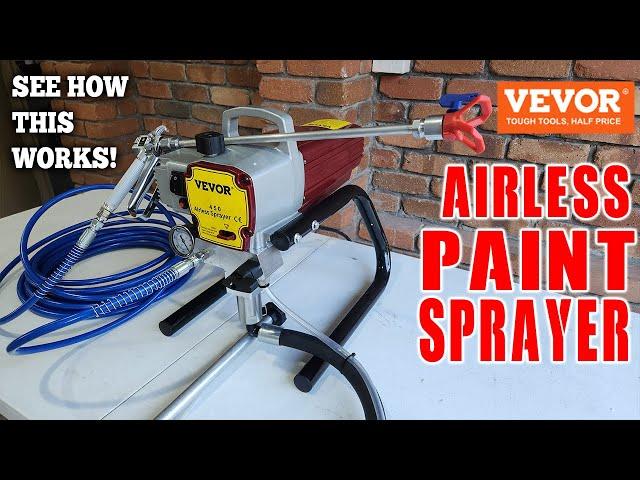 Vevor 450 Airless Sprayer // Full Review - I'm impressed!!