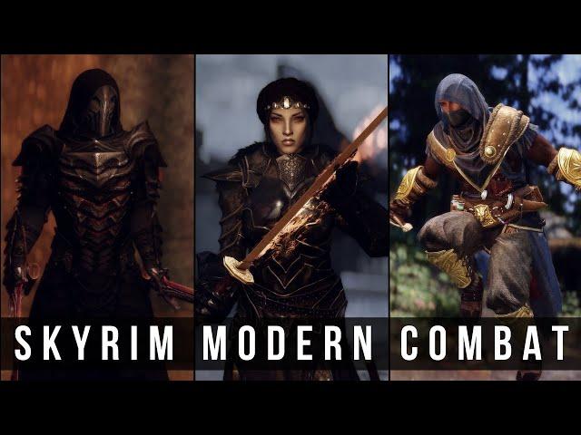 The New Age of Skyrim Modding - ADXP-MCO/SCAR/Precision/Valhalla Combat Showcase