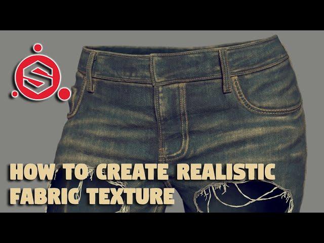 Create Realistic Jean Texture in Substance Painter