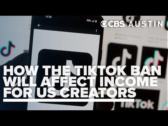 TikTok ban risks billions in ad revenue and income for US creators