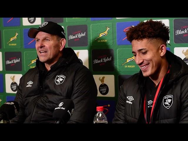 Sharks Currie Cup post match conference | John Plumtree, Jordan Hendrikse