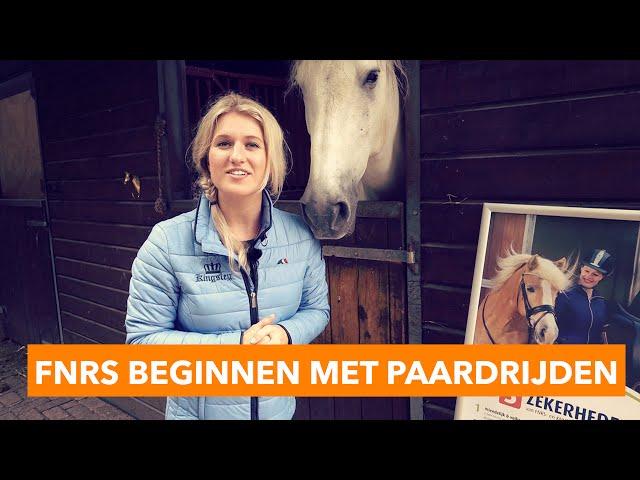 FNRS Beginnen met Paardrijden | PaardenpraatTV