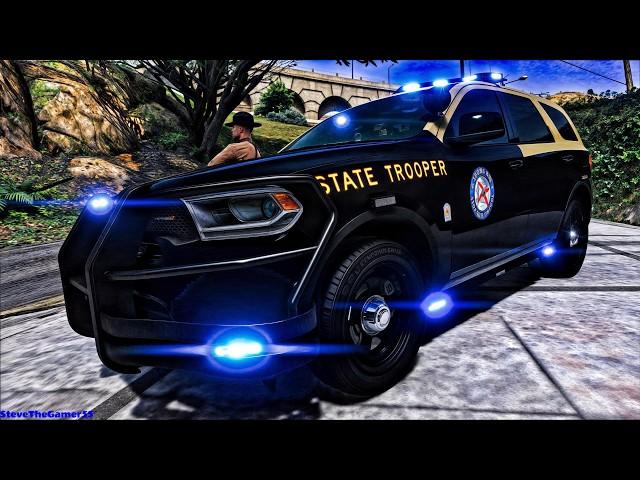 Playing GTA 5 As A POLICE OFFICER Highway Patrol|| FHP DURANGO GTA 5 Lspdfr Mod| 4K