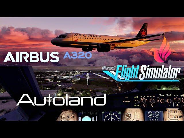 FENIX Airbus A320 Autoland CAT III - Vancouver to Seattle - First Flight- ATC- Tutorial - 4K