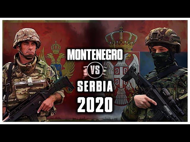 Montenegro vs Serbia military power comparison 2020