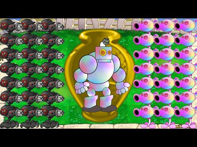 Doom Gatling Pea Vs Hypno Pea Vs Dr Zomboss Vasebreaker Plants Vs Zombies Battlez