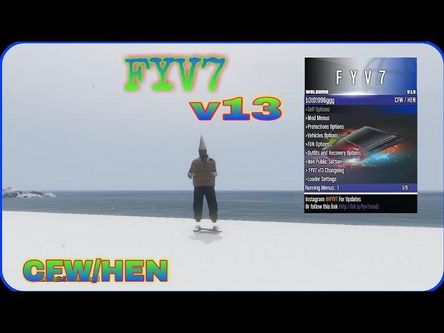 ( GTAV PS3 ) FYV7 MOD LOADER v13/CFW/HEN/PKG + download