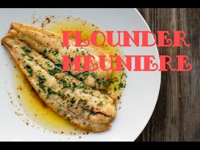 How to Cook Flounder Meunière