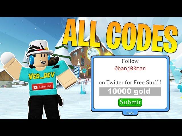 ALL CODES IN SNOWMAN SIMULATOR! (Roblox)