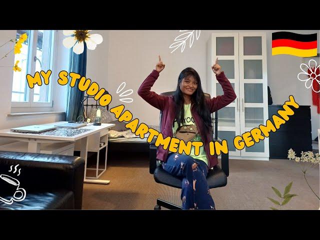 My Studio Room Apartment Tour in Germany 