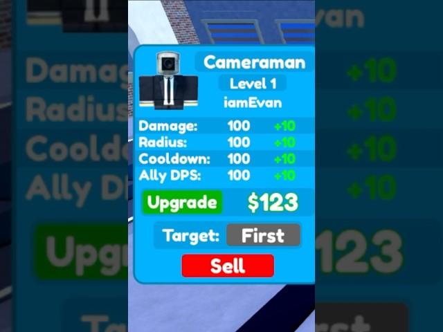 i BROKE Toilet Tower Defense on Roblox! #shorts #roblox