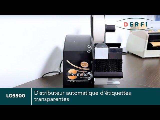 LD3500 ⎮ Distributeur automatique d'étiquettes transparente, Test ⎮ DERFI