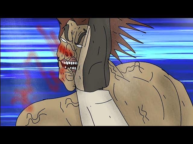 Yujiro vs Silver Fang Part 3 ( Animation )