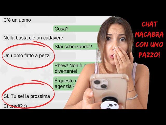 CHATTO CON UN PAZZO ASSASSINO! Horror story Alexandra app