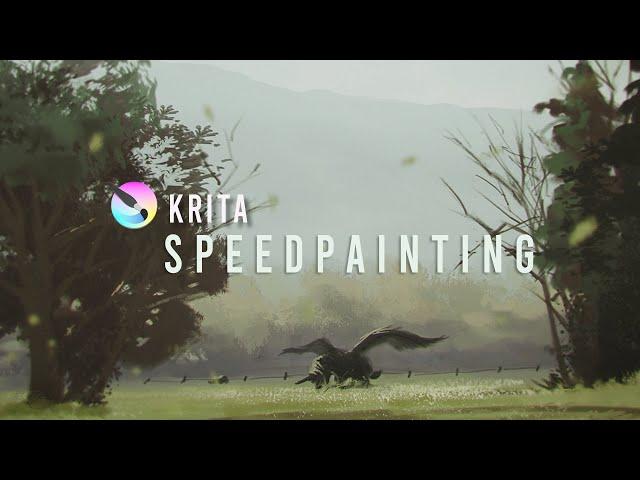 Krita Speed Painting - Daily Study - Full Process