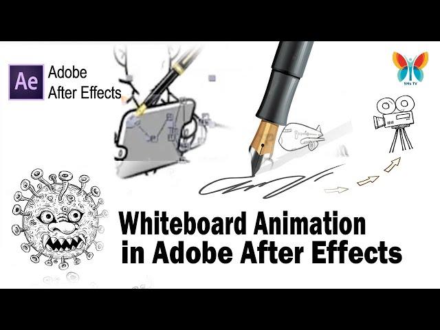 How to Create a Whiteboard Animation in After Effects | Project: 3