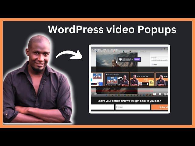 How To Create Video Popups For Free In WordPress