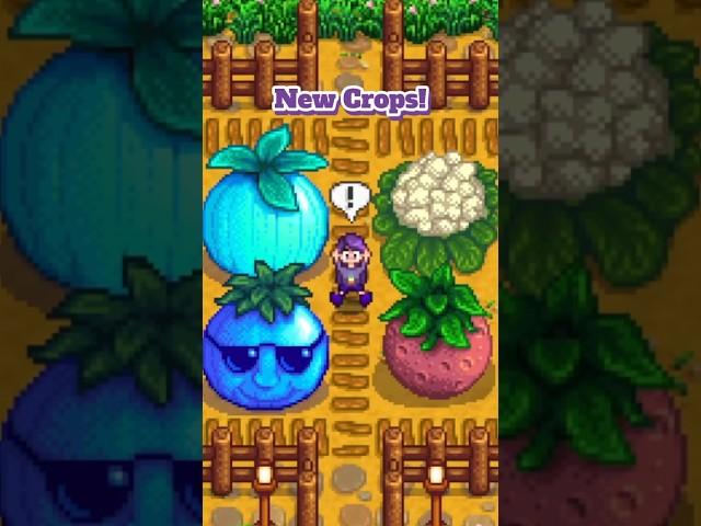 New Crops in Stardew Valley Update 1.6!? #stardew