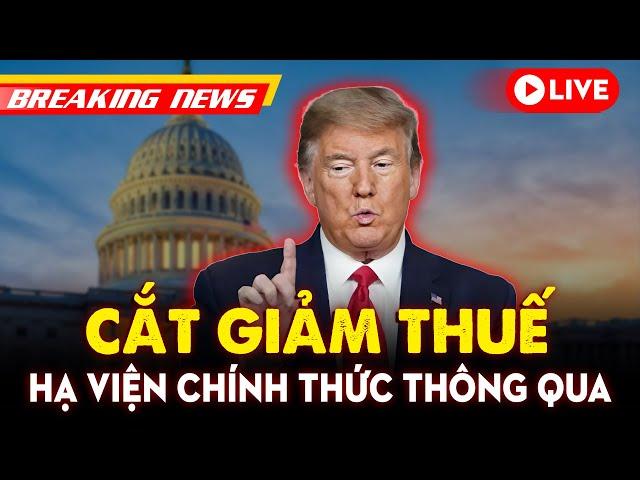  TRỰC TIẾP | HẠ VIỆN CHÍNH THỨC THÔNG QUA DỰ LUẬT LỊCH SỬ CỦA ÔNG TRUMP