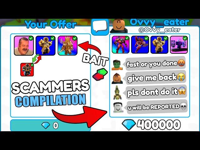 NEW COMPILATION: I SCAMMED a SCAMMER- Toilet Tower Defense