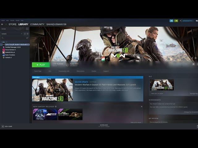 How to Call of Duty Modern Warfare 2.0 Game Steam Ship Exe Error