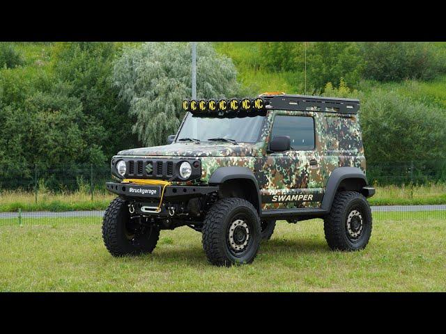 Тюнинг нового SUZUKI Jimny c колесными редукторами. Такого еще не было!