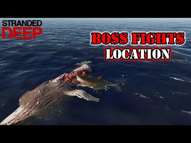 Stranded Deep // How to Find the Megalodon, Giant Squid and Giant Eel