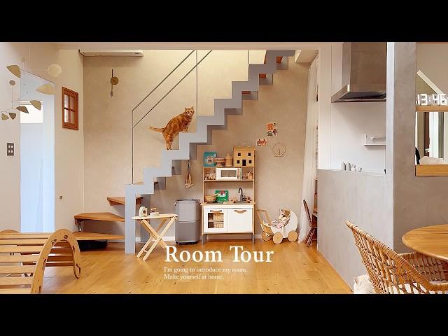 [Room Tour] A cute house interior ideas for the comfort of your family and cats ・House Tour ・IKEA