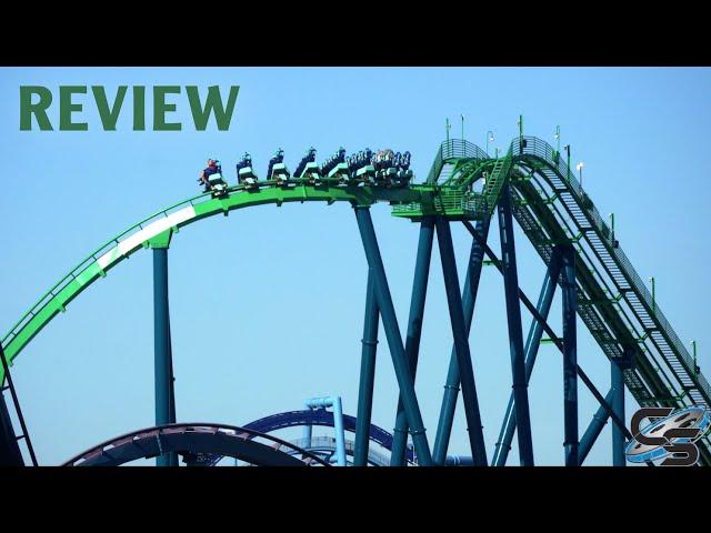 Kraken Review SeaWorld Orlando B&M Floorless Coaster