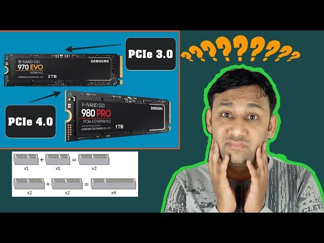 What is PCIe ? PCIe 3.0 vs PCIe 4.0 Explain in Hindi.