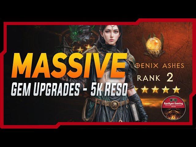 Massive Gems Upgrades And 8% Skill Damage Increase in Diablo Immortal