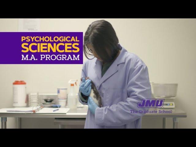 Psychological Science Masters Program (Psychology, MA) at James Madison University in Virginia, USA