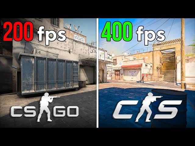 РАЗНИЦА FPS В CS2 И CS:GO 