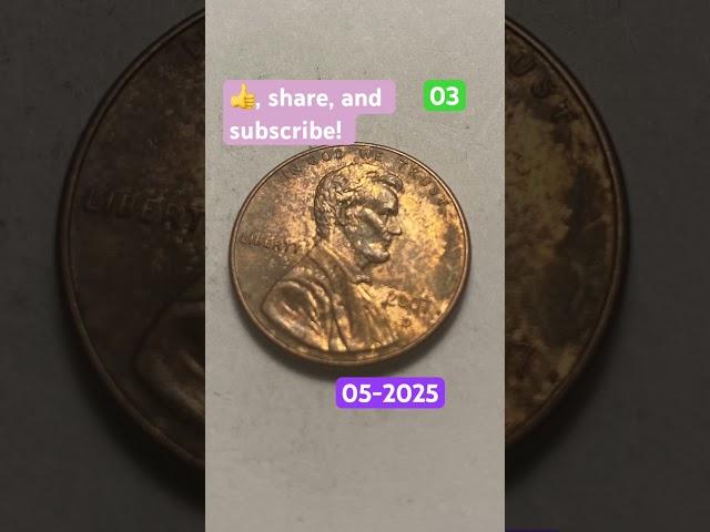 (2007) -D “ no VDB” initials on reverse Abraham memorial Lincoln penny, corn collecting for edu￼