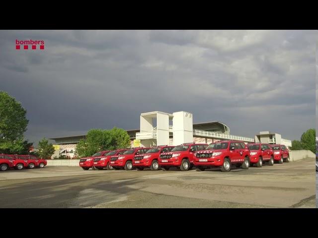 Presentació dels vehicles nous dels Bombers de la Generalitat