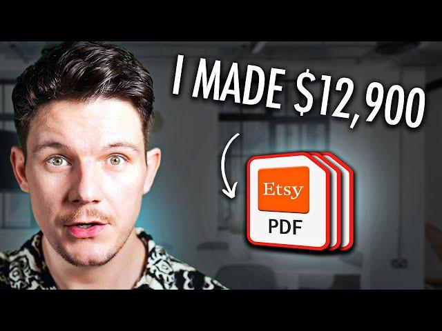 How I Made $13K FAST with Etsy Digital Downloads