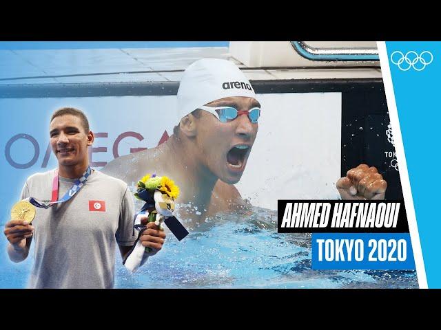  Ahmed Hafnaoui at Tokyo 2020 ‍️ | Athlete Highlights