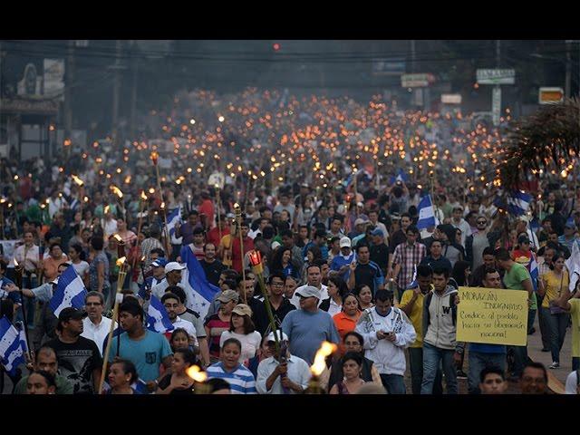 UTV: Marcha de las Antorchas, un despertar del pueblo hondureño contra la corrupción